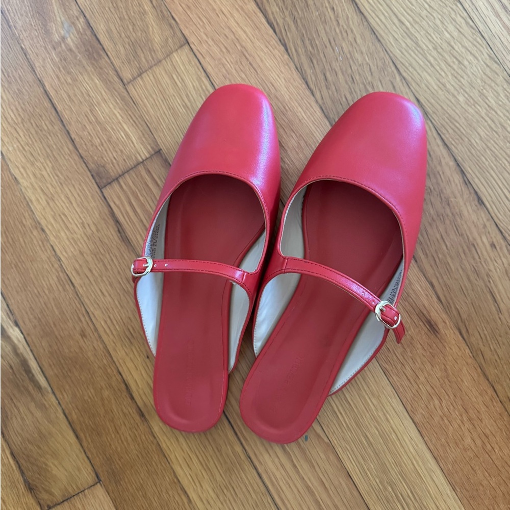 Banana Republic Red Women's Mules